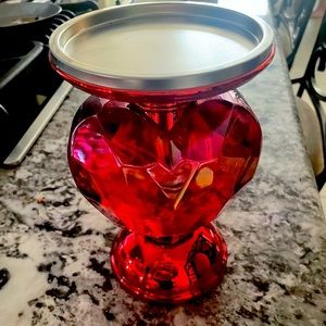 Heart shape candle holder from Bed bath and works